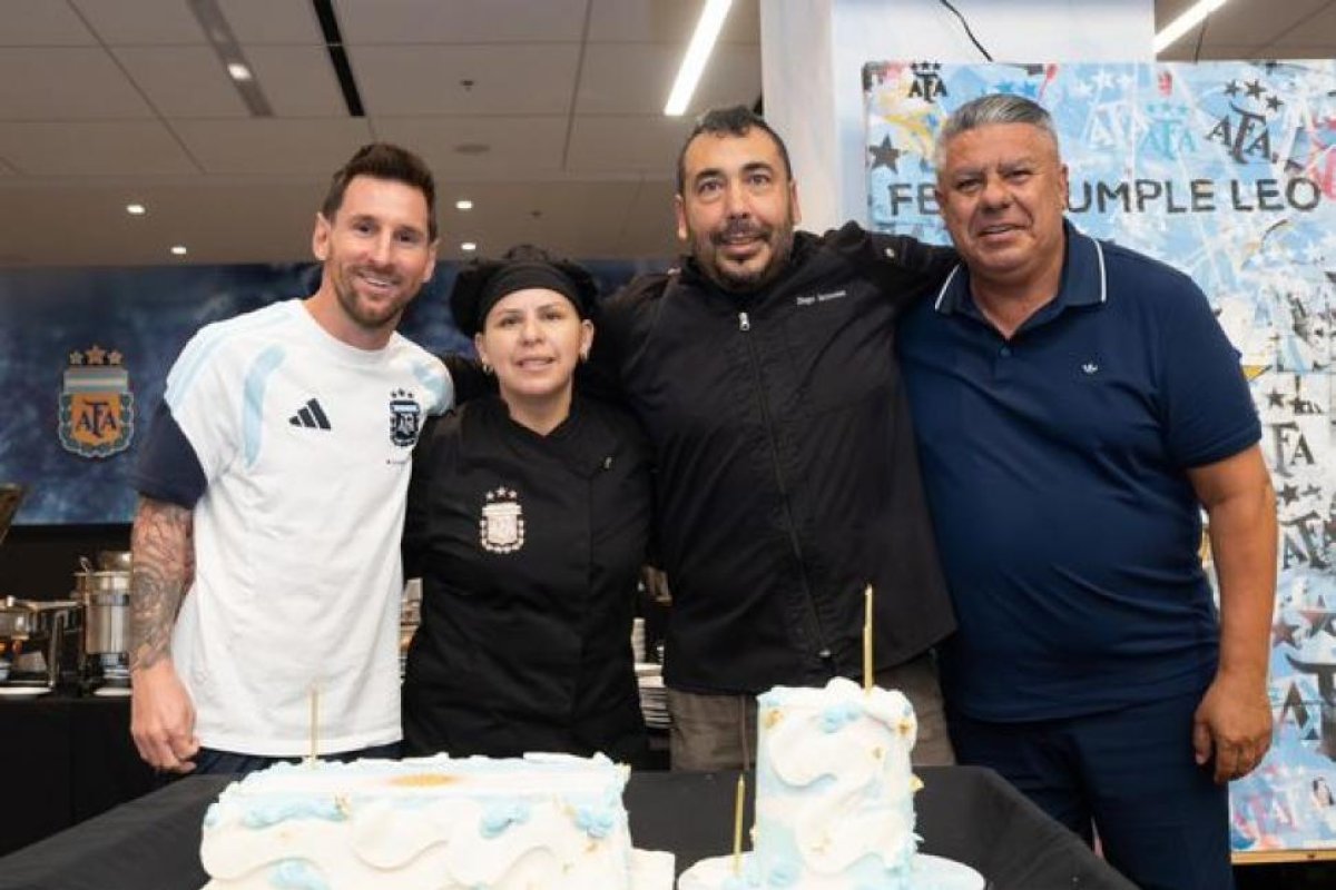 Celebración en la Selección Argentina: Cumpleaños de Messi y sus Colaboradores