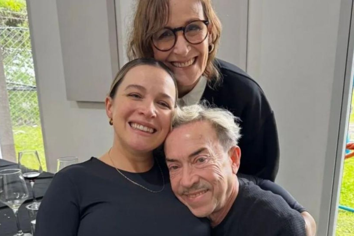 Aníbal Pachano celebra la llegada de su primer nieto Vito Ramundo
