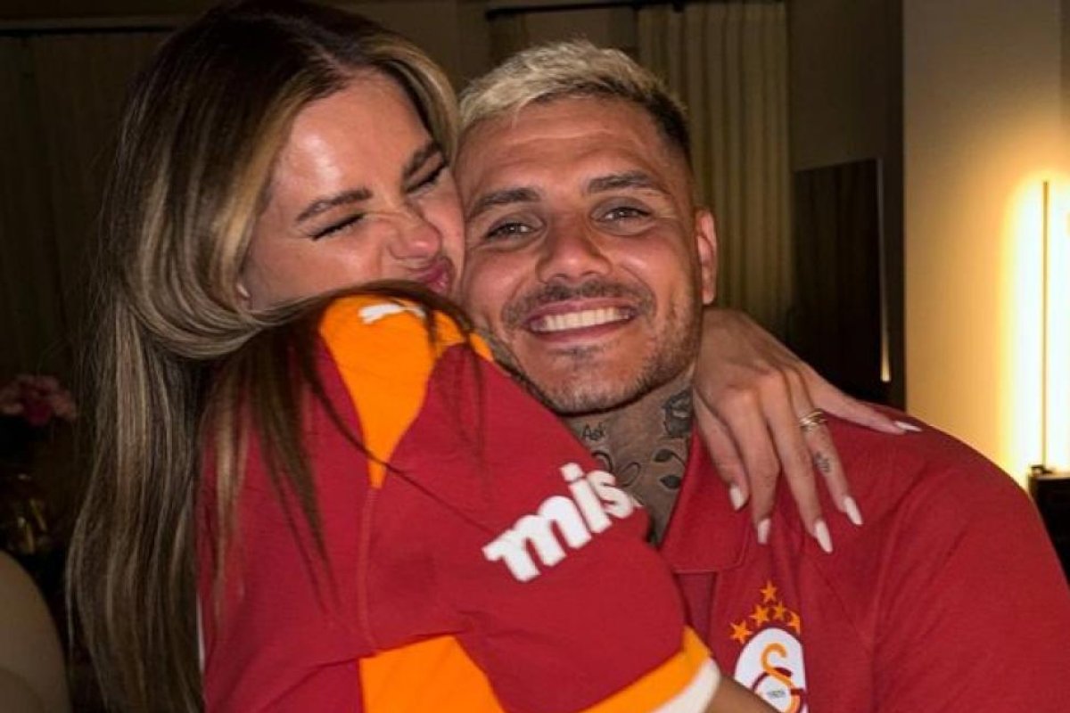 China Suárez celebra el hat-trick de Mauro Icardi en su regreso a Turquía