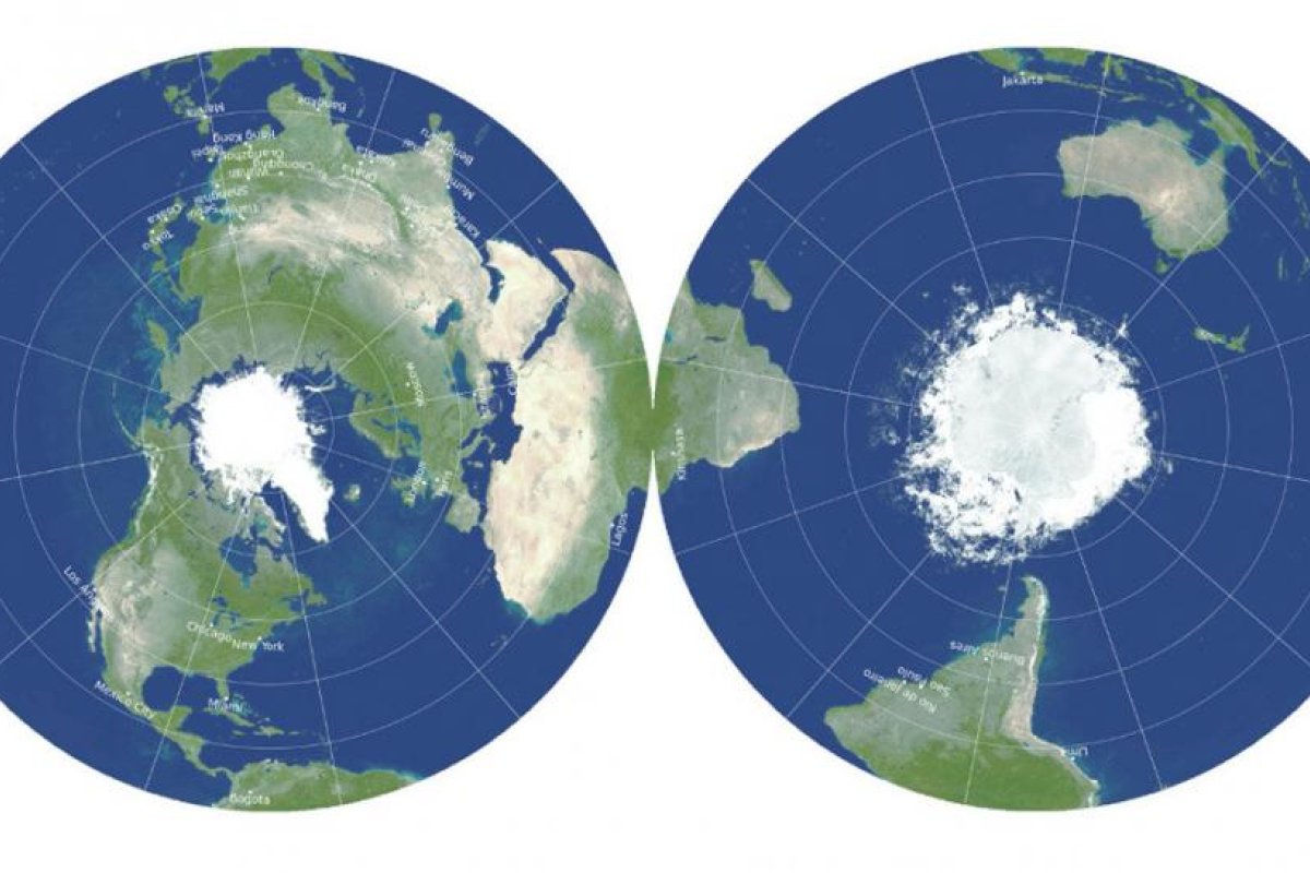 Proponen un mapa "radicalmente diferente" que representa el mundo en 2D con la mayor exactitud