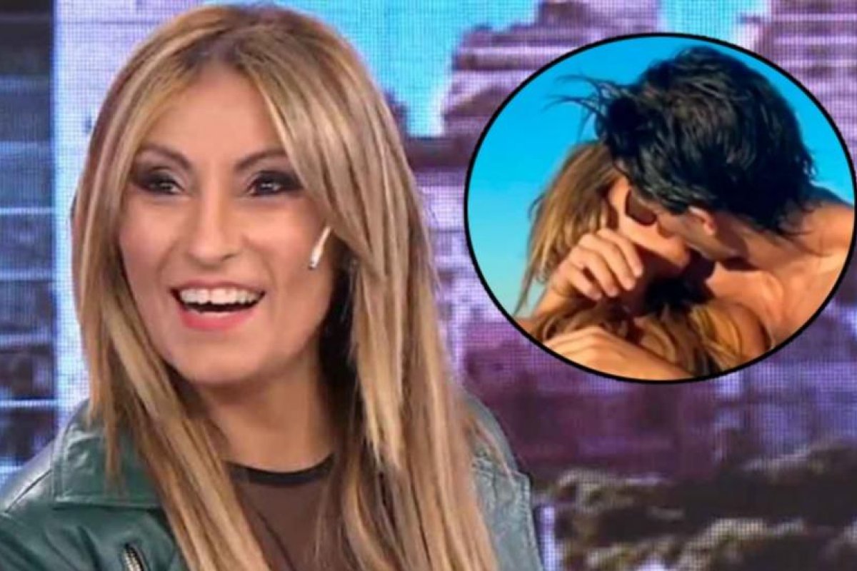 Marcela Tauro compartió fotos hot junto a su novio, Martín Bisio