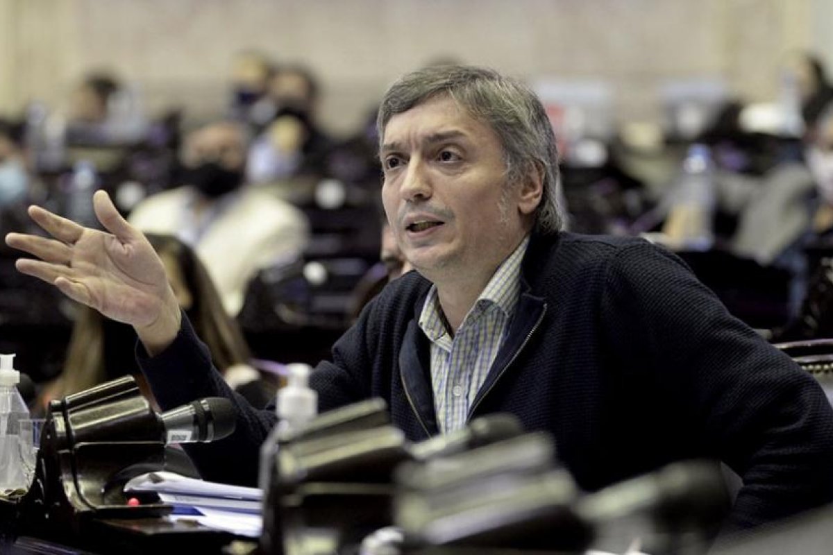 Maximo Kirchner: "Macri decidió mentir cuando dijo que iba a eliminar ganancias"