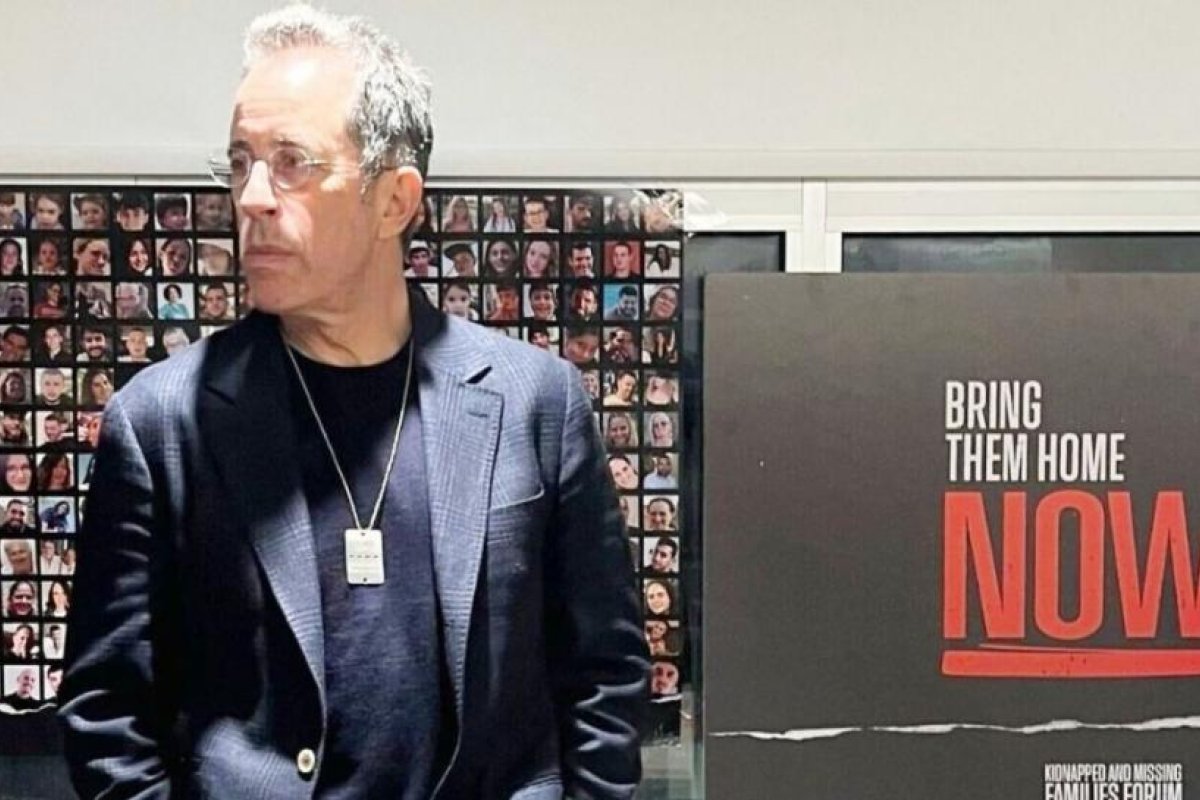 Jerry Seinfeld comparó el \"Free Palestine\" con el Ku Klux Klan y habló de su falta de honestidad
