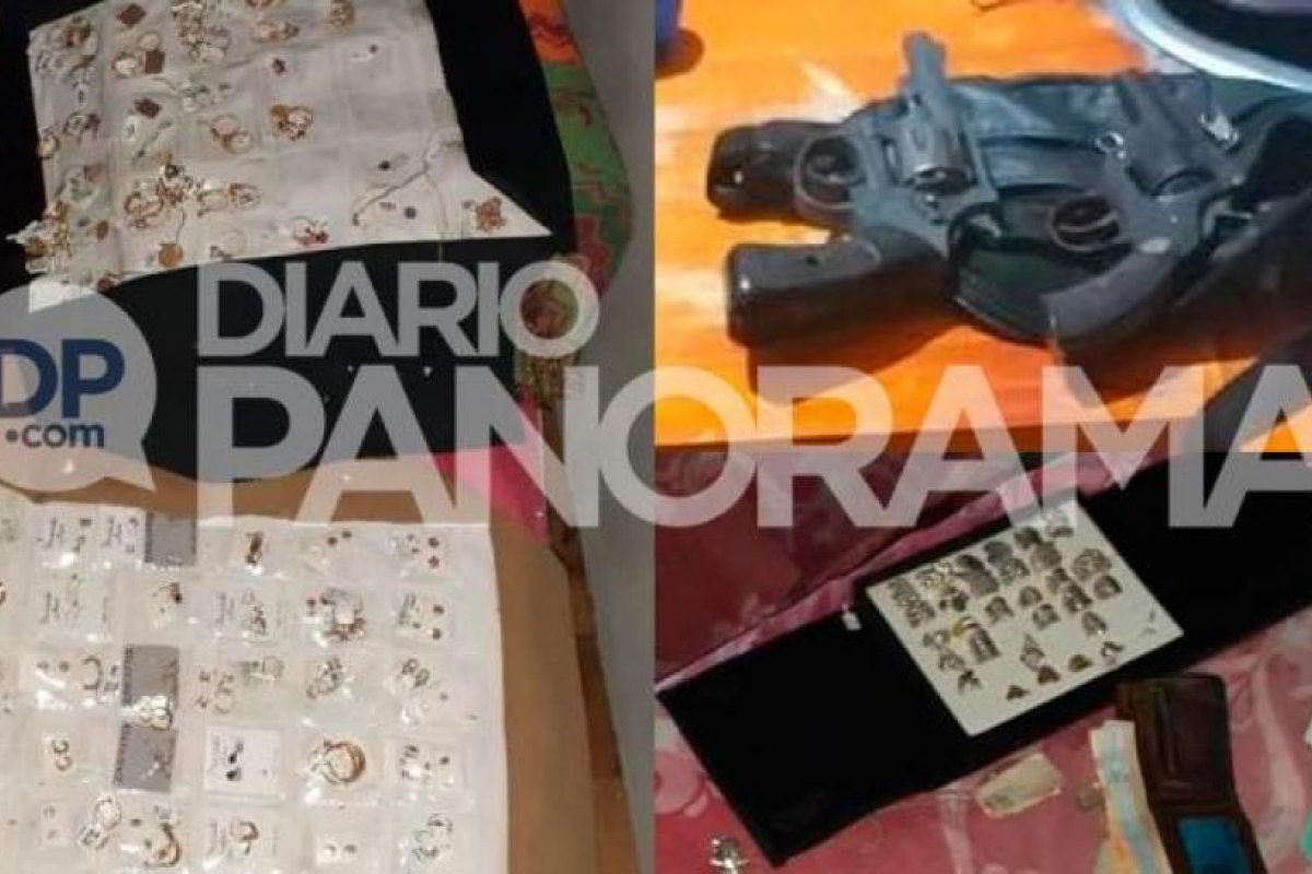 Asalto a joyería: Detuvieron a un matrimonio y recuperaron casi 90 mil pesos y joyas