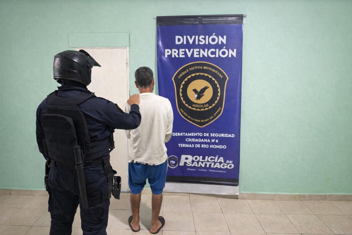 Detienen a sujeto con pedido de captura en Las Termas de Río Hondo