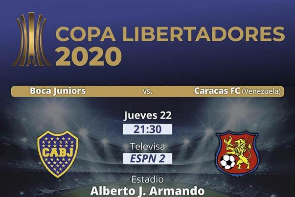 Boca cierra la fase de grupos ante Caracas