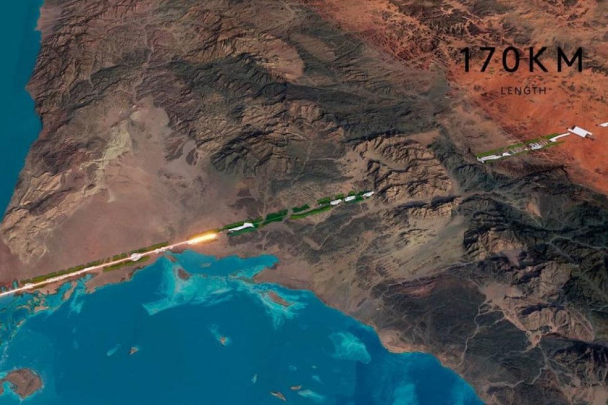 Arabia Saudita construirá The Line, una ciudad lineal sin automóviles ni calles