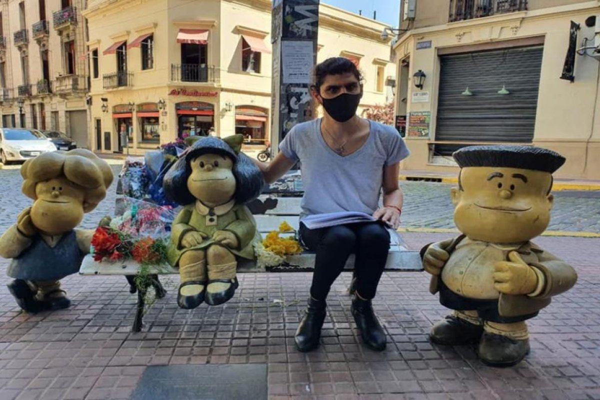 Mafalda en braille. La historia de la fanática de Quino que quería leer las historietas por su cuenta