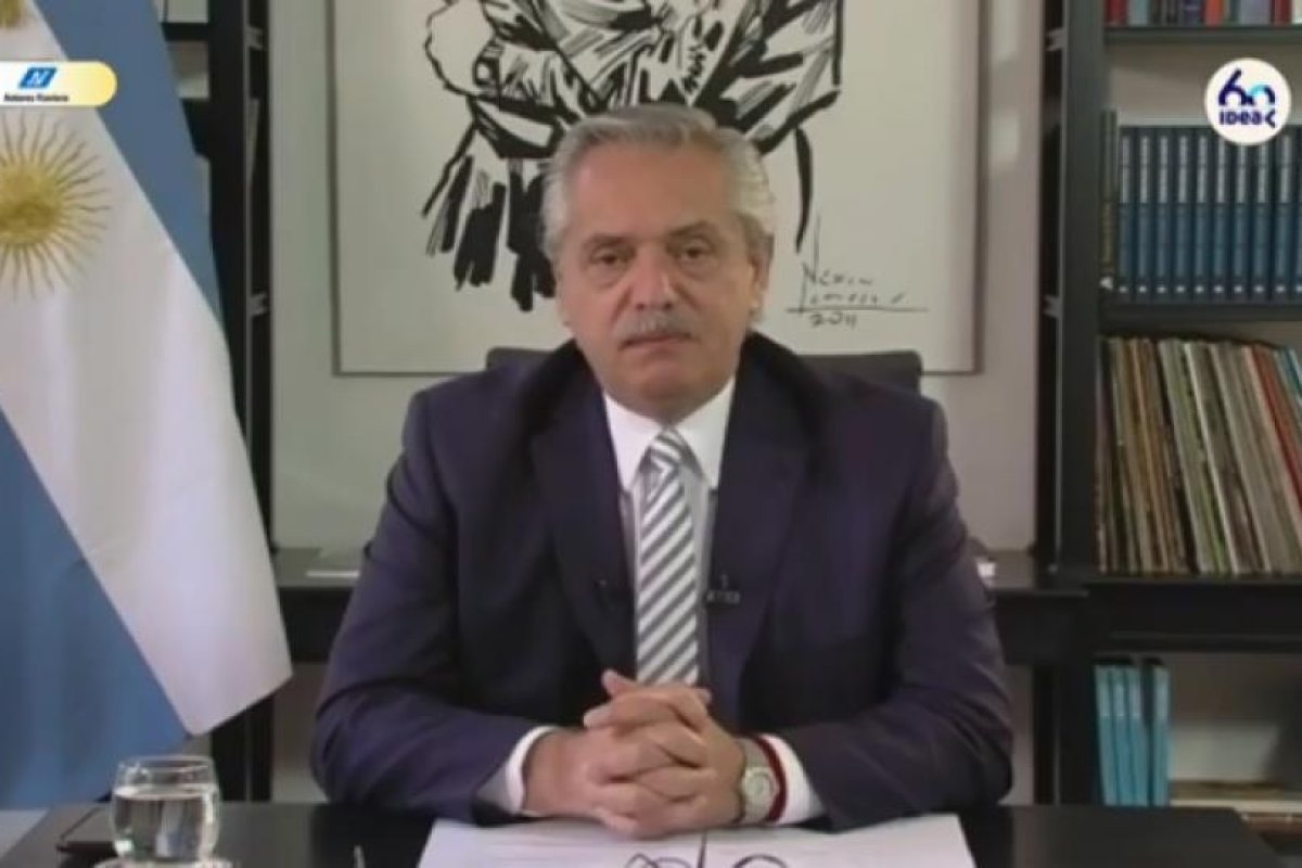 Alberto Fernández, en IDEA: “La Argentina estaba en terapia intensiva antes del coronavirus”