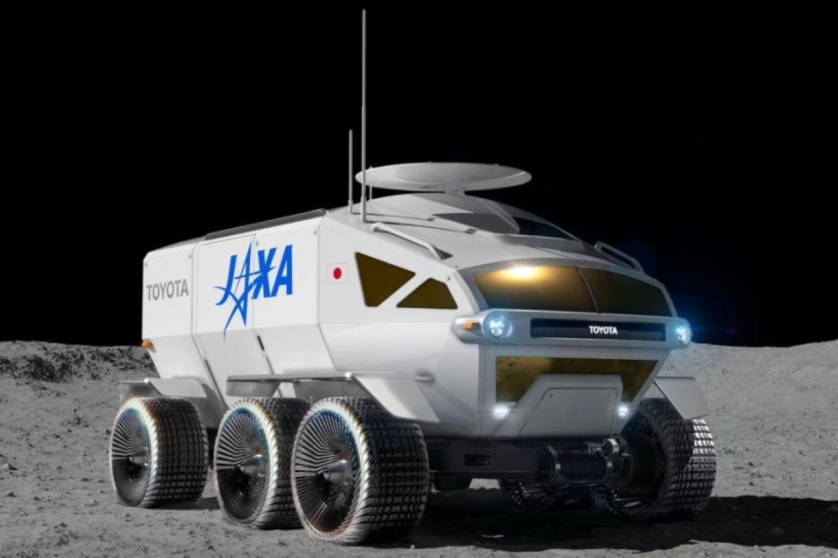 Toyota y la agencia espacial de Japón se asocian para crear un vehículo dotado de un brazo robótico para ayudar a colonizar la Luna y Marte (FOTOS)