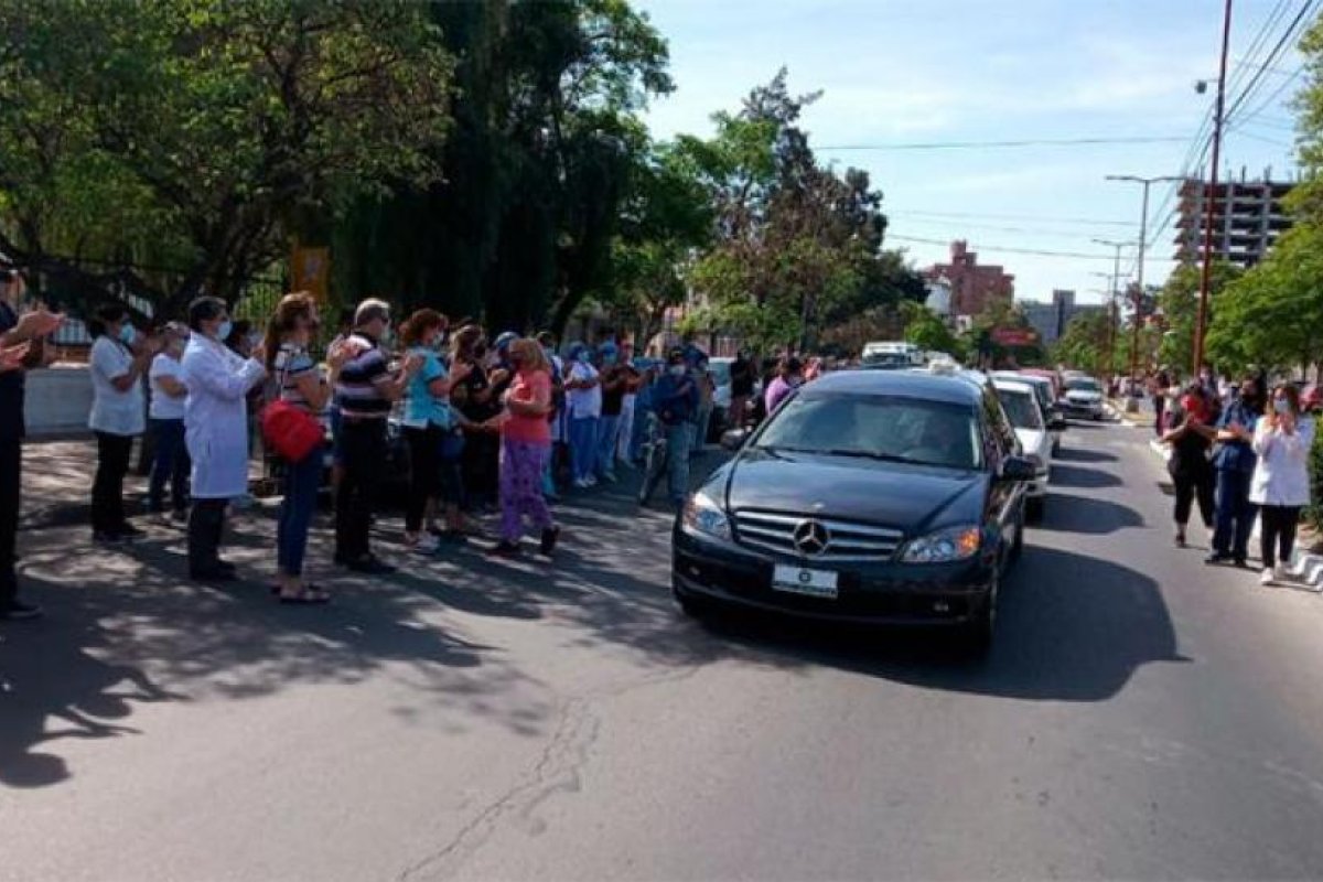 Conmovedor último adiós a los restos del Dr. Hugo Rafael Moreno Cáceres