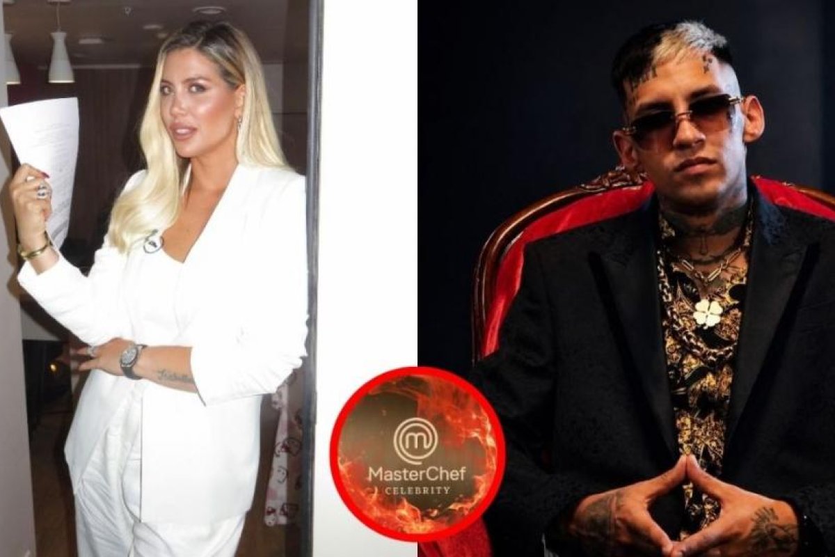 Wanda Nara aclara la salida de L-Gante de MasterChef Celebrity