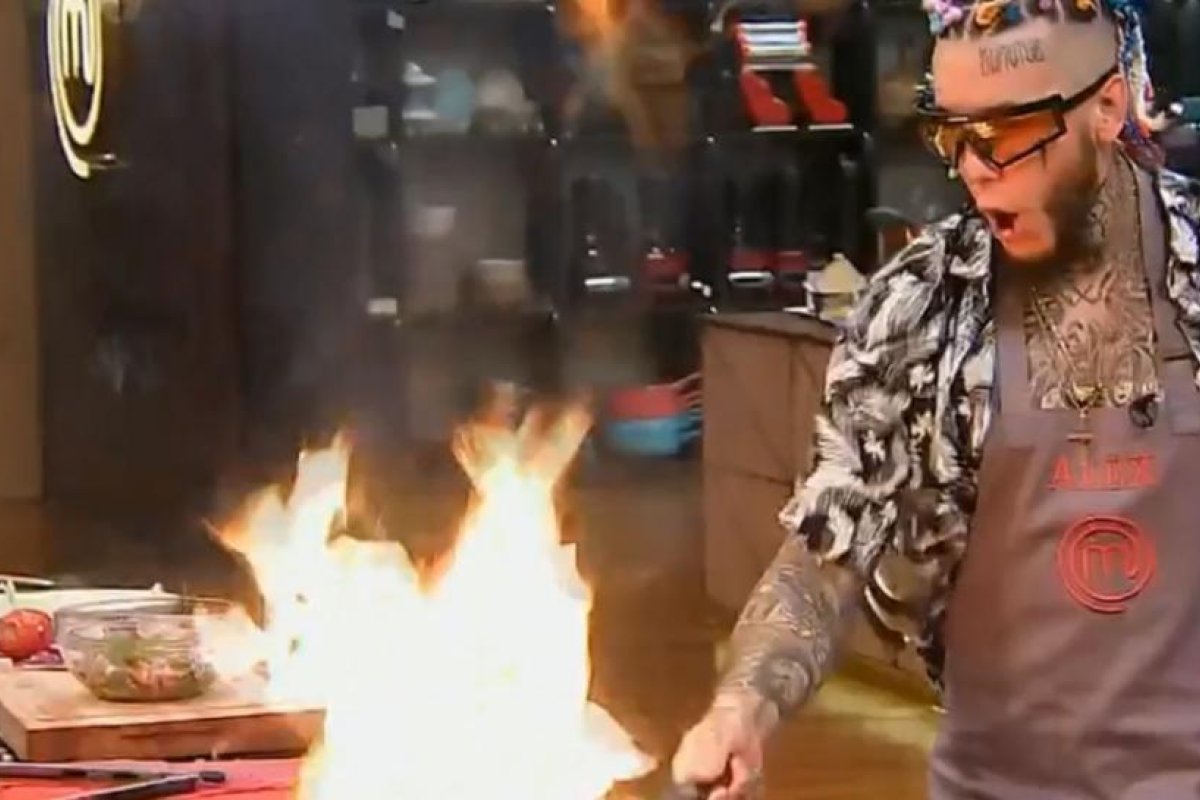 El comentario sexual de Alex Caniggia en MasterChef Celebrity 2