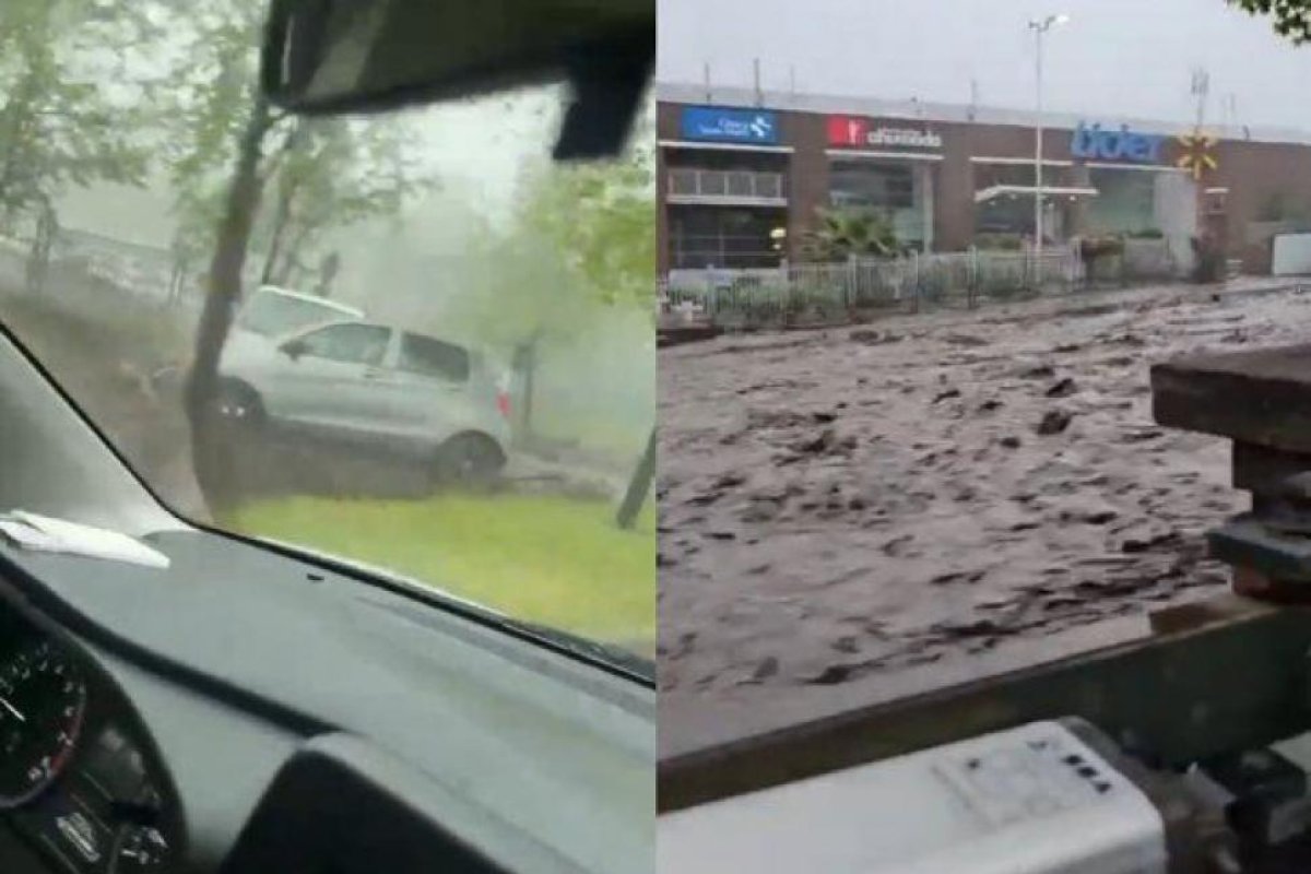 Desborde de barro y escombros en Santiago de Chile provoca caos y destrucción