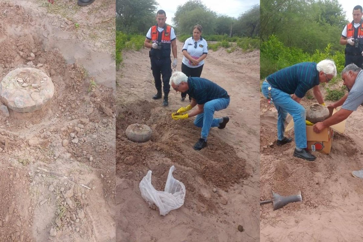 Sotelillos : Descubren restos arqueológicos tras las lluvias recientes