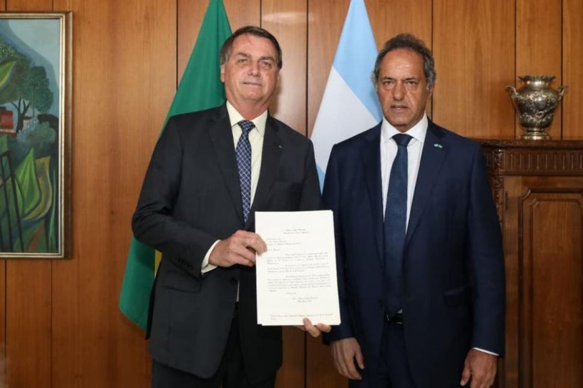 Bolsonaro recibió a Scioli y le aseguró que Brasil no disminuirá la compra de trigo a la Argentina