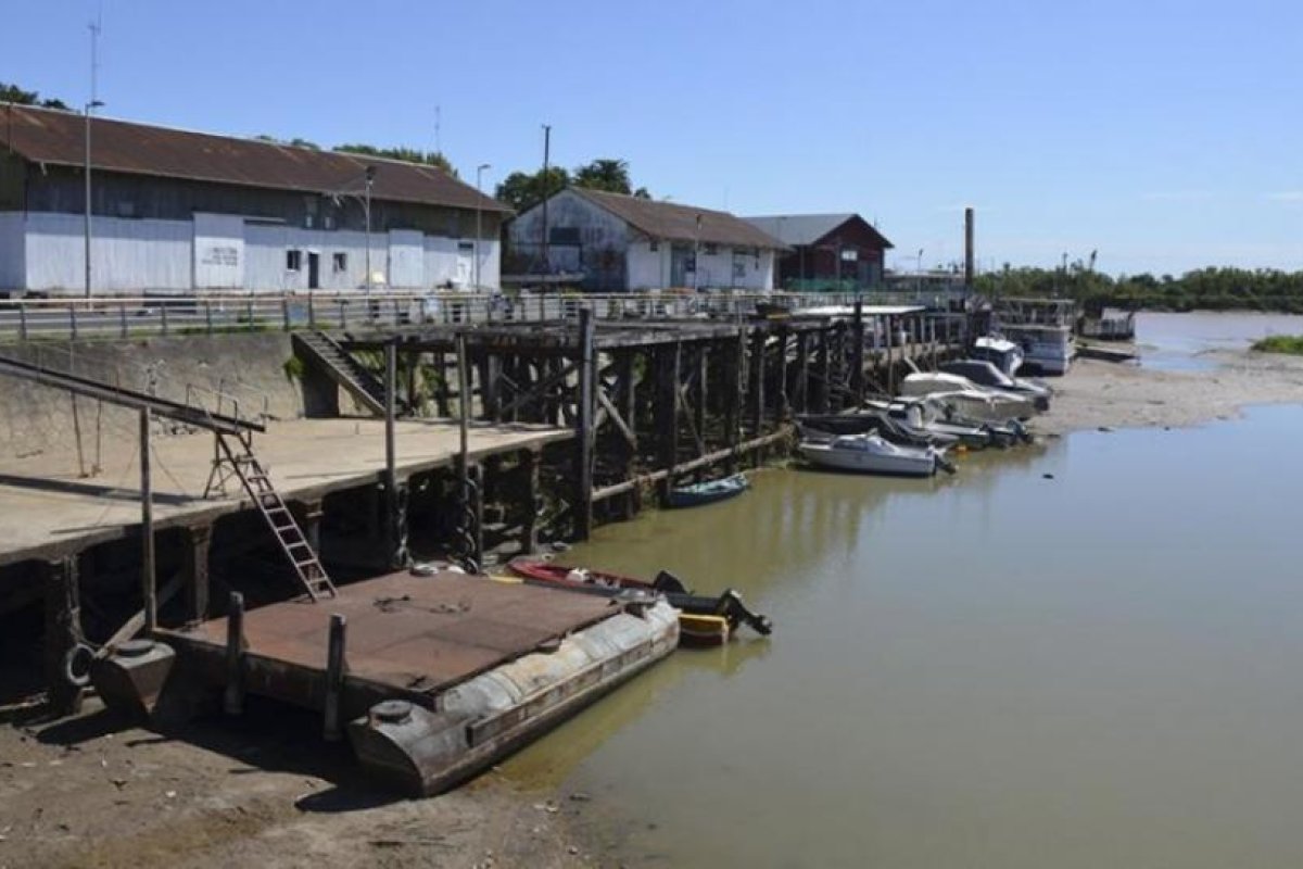 Preocupa la bajante del río Paraná en plena cosecha gruesa
