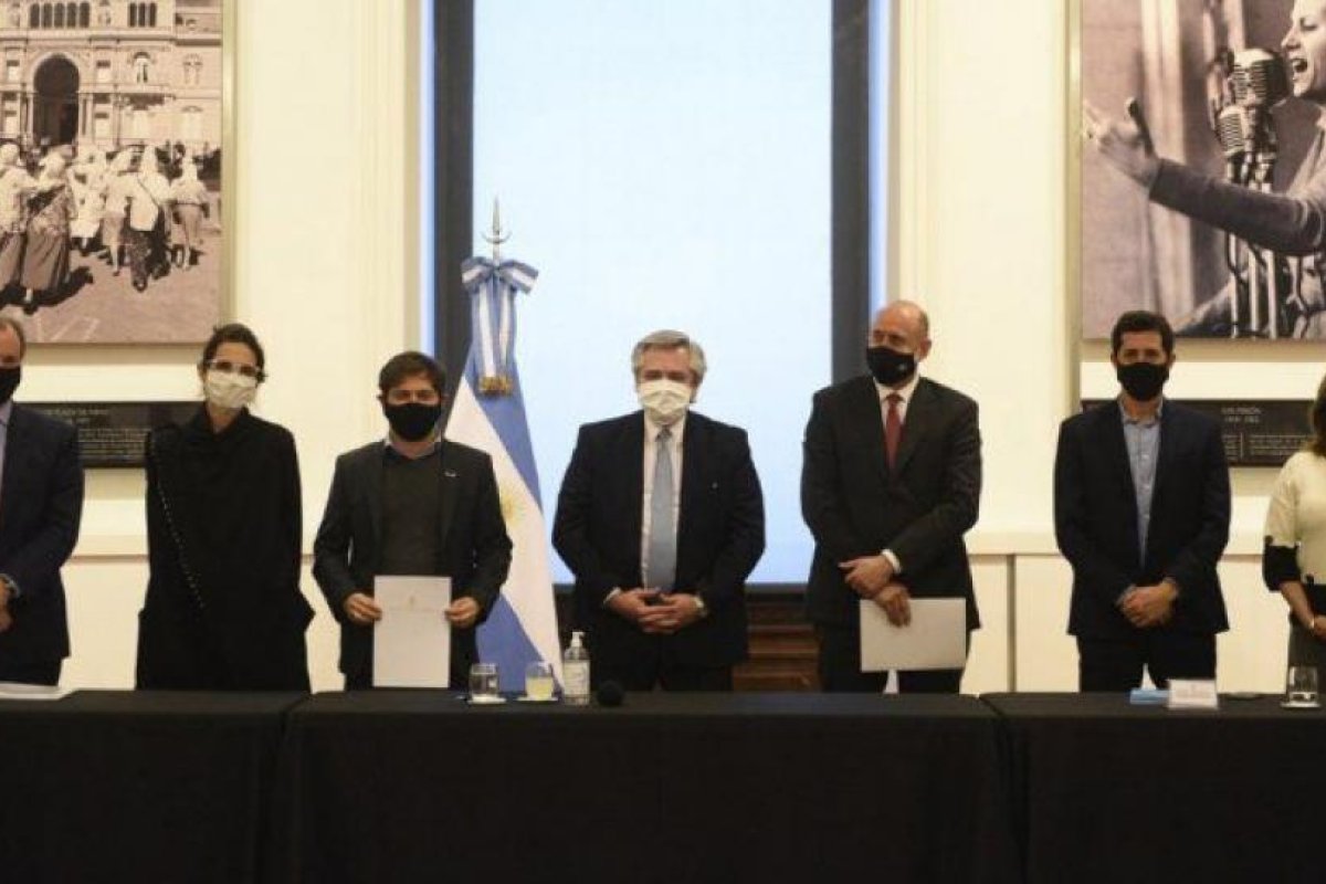 Gobernadores blindan a Alberto y exponen grieta en Cambiemos