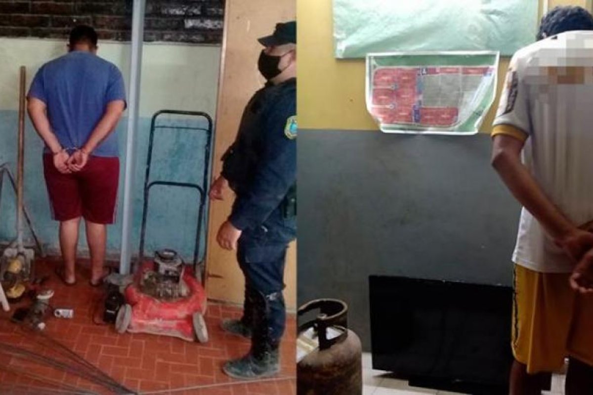 Logran detener a dos jóvenes involucrados en numerosos robos