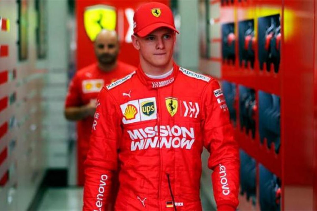 Mick, el hijo de Michael Schumacher, se sube a un Fórmula 1
