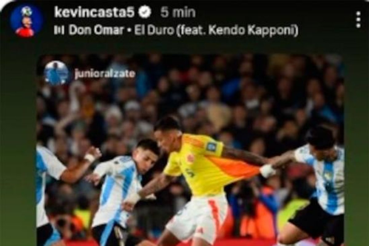 Kevin Castaño y su enigmático mensaje tras la derrota de River Plate