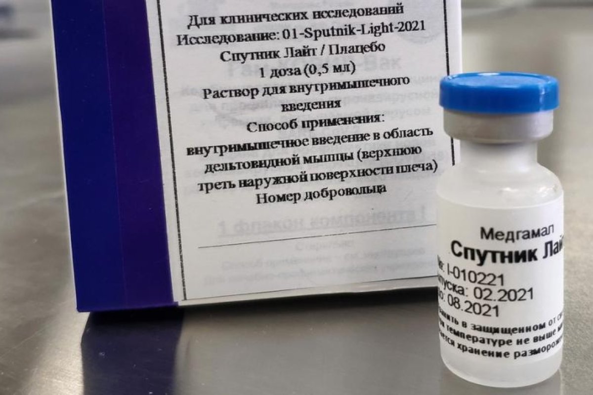 Rusia planea registrar la vacuna Sputnik Light a primeros de mayo