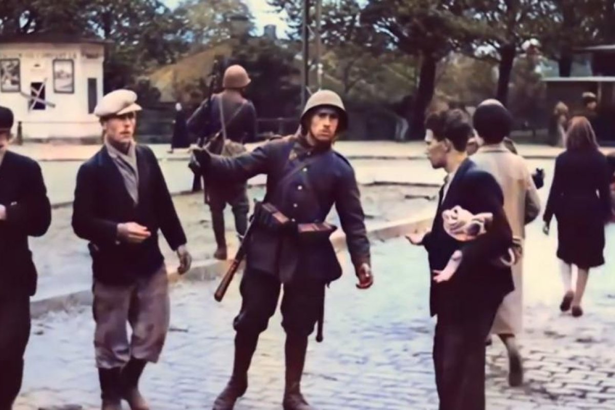 Colorean y restauran en 4K imágenes del asedio nazi de Varsovia que marcó el inicio de la Segunda Guerra Mundial