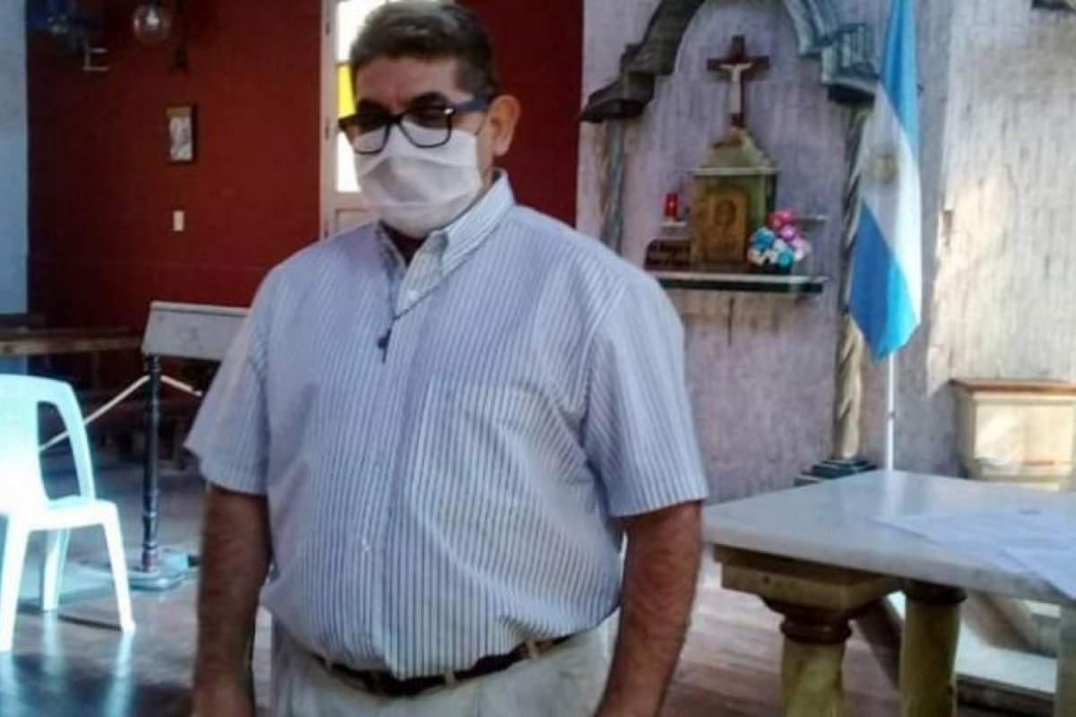 Padre Fernando Altamiranda: "Aumentó la cantidad de niños y adultos que asisten a los comedores de la Iglesia en Las Termas"