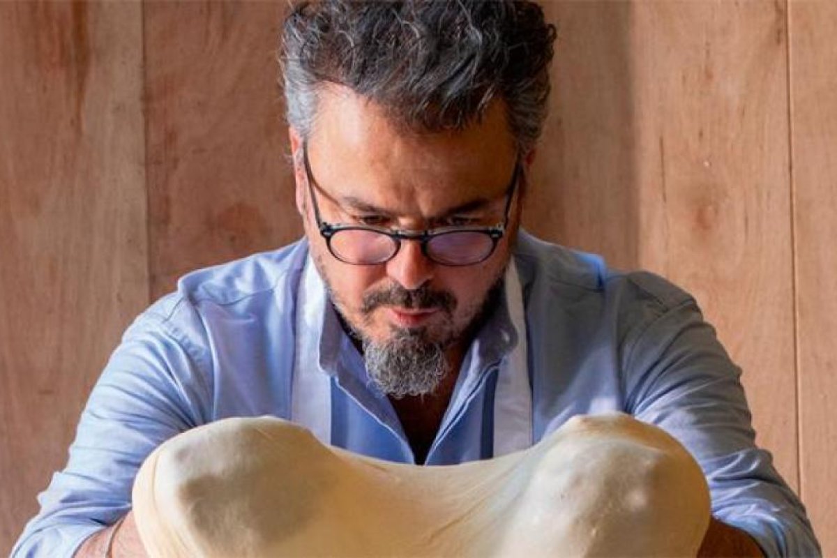 Donato de Santis mostró los secretos de una pizza perfecta