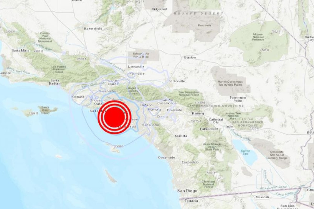 Se registra un terremoto de magnitud 4,0 cerca de Los Ángeles
