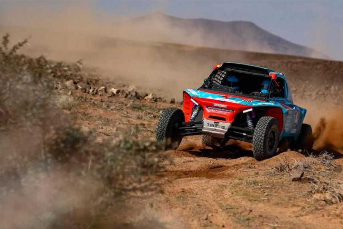 Rally Dakar 2026: David Zille lidera la categoría Challenger en Arabia Saudita