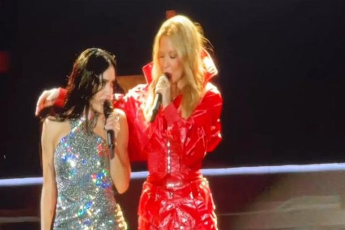 Lali Espósito y Kylie Minogue deslumbran en River Plate con emotivo show