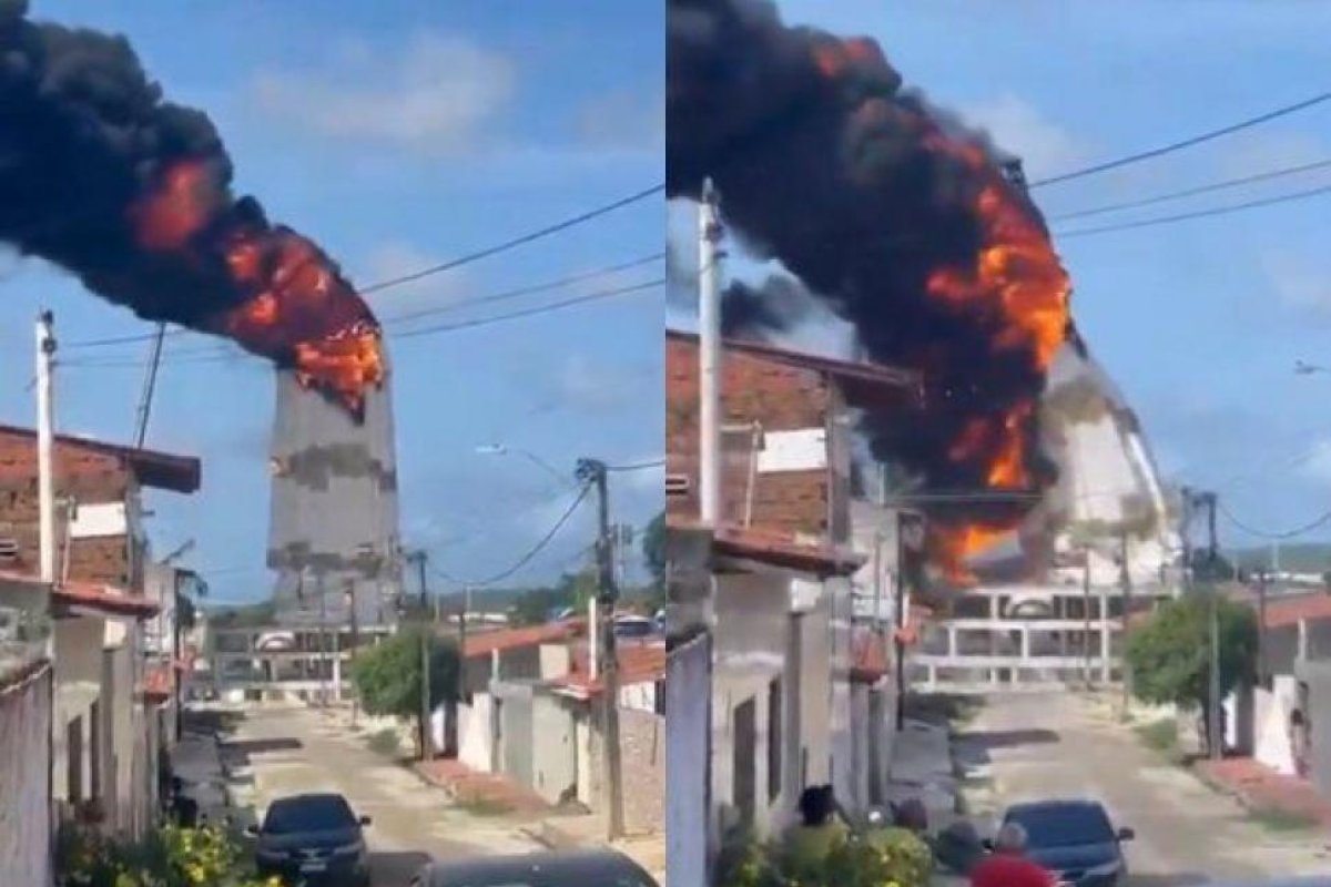 Incendio devastador consume emblemática estructura de la Virgen de Fátima en Brasil