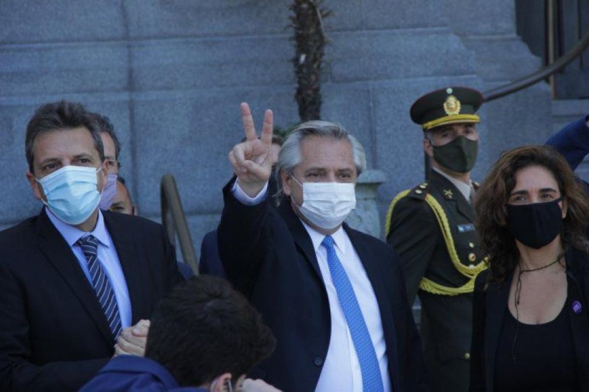 Alberto almorzó con Massa en la Rosada y blinda unidad PJ