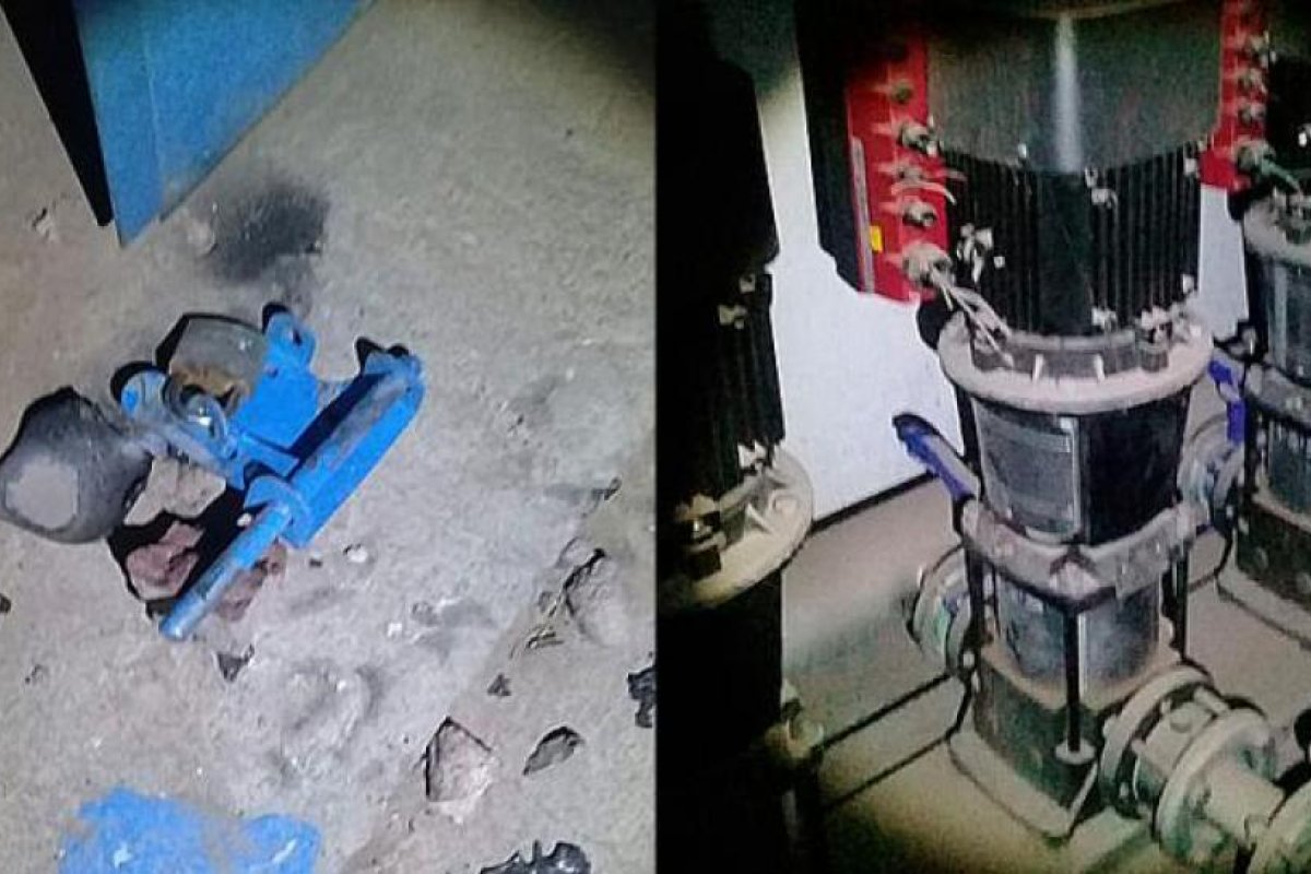 B° Belén: destrozos y robos de cables en casillas de re bombeo