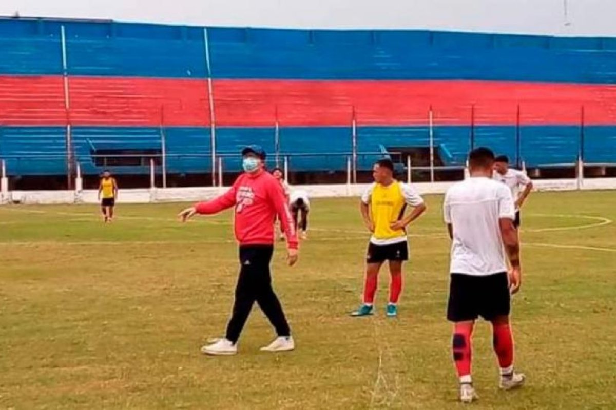 Tras ocho meses, Güemes volvió entrenarse en su estadio