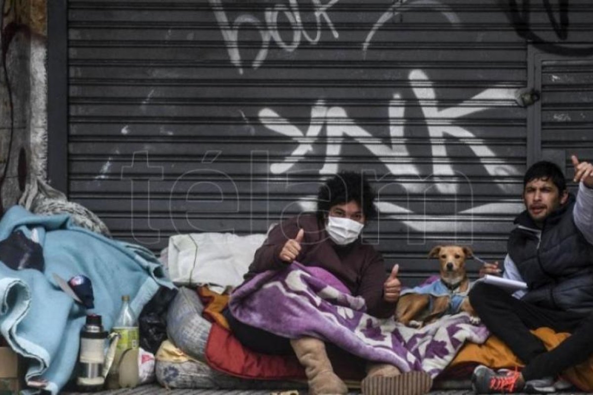Los detalles de la línea para inclusión de personas en situación de calle