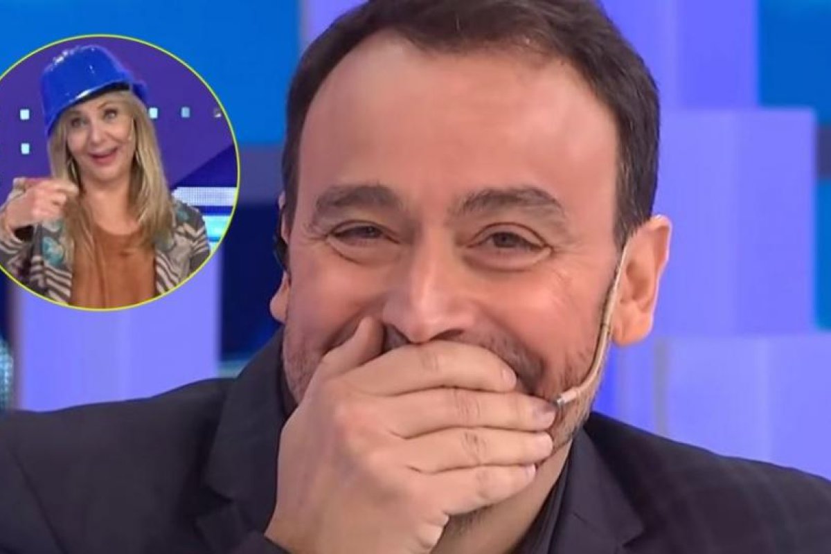 El comentario de Evelyn que hizo sonrojar a Adrián Pallares al aire