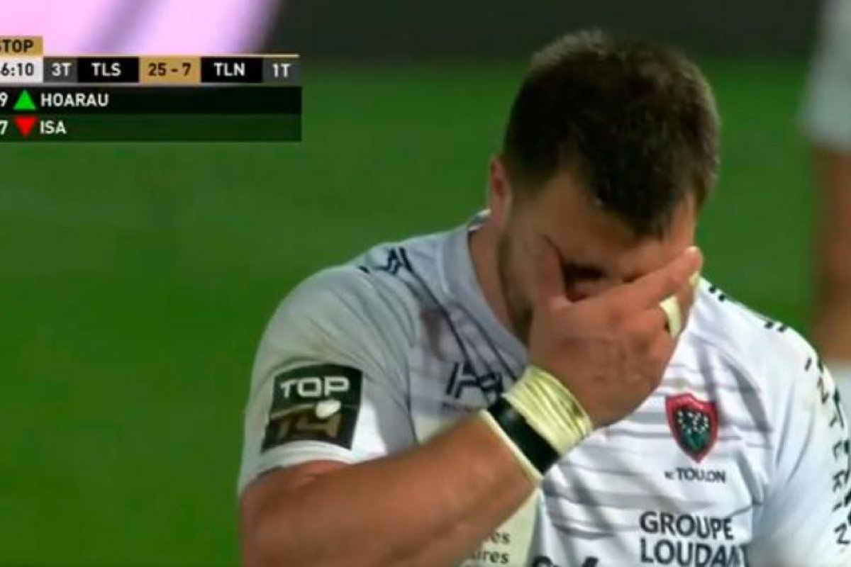 Facundo Isa sufrió una lesión en Francia y quedó en duda para el viaje de Los Pumas