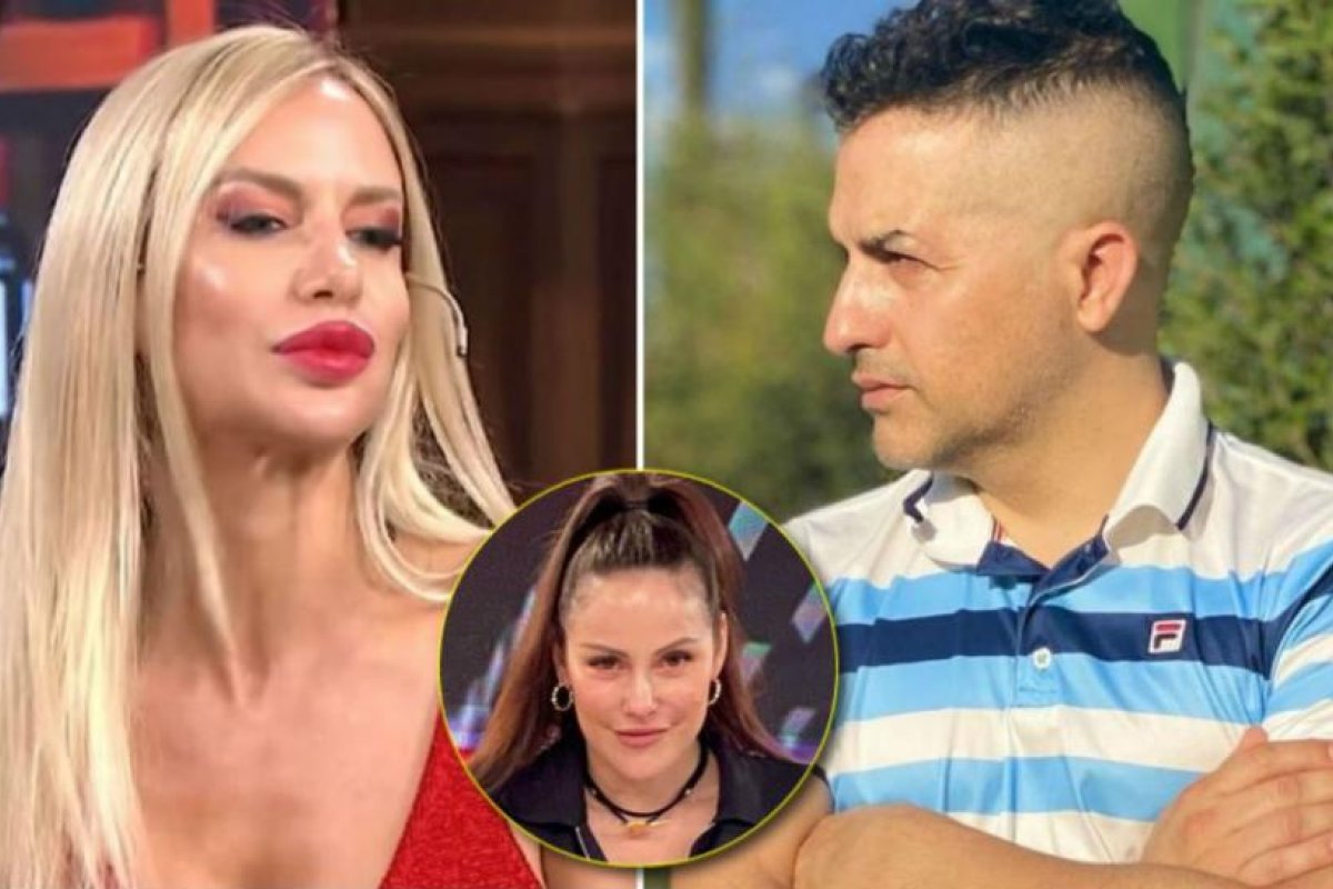 Luciana Salazar y Ángel de Brito se cruzaron por Connie Ansaldi