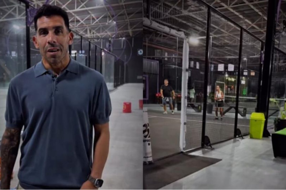 Carlos Tévez presenta su innovador proyecto de canchas de pádel en Argentina