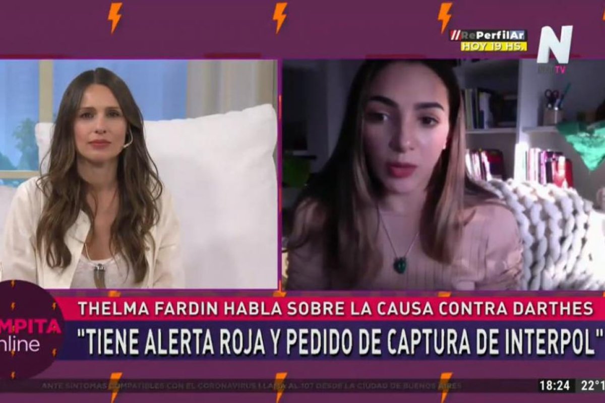 Thelma Fardin sobre la nueva vida de Juan Darthés en Brasil: "Es injusto"