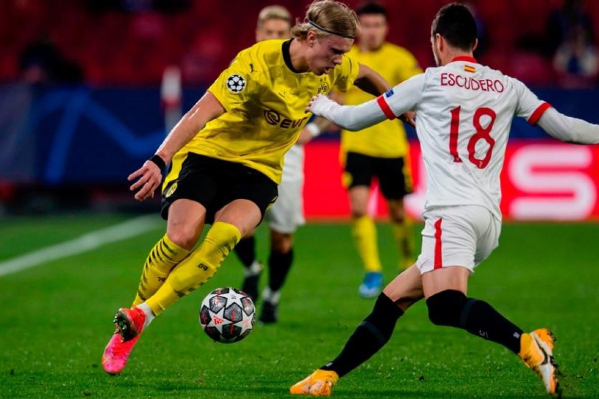 Sevilla sufrió la embestida del Borussia Dortmund