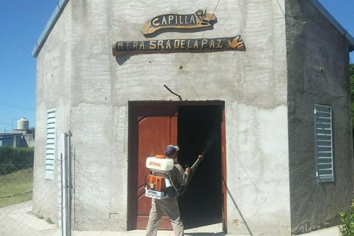 Barrio Nuestra Señora de la Paz: Firme campaña en contra del dengue impulsada por el intendente Jorge Mukdise