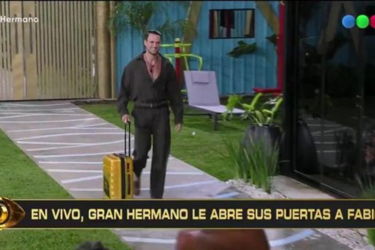Fabio Agostini irrumpe en Gran Hermano y cautiva a sus compañeros