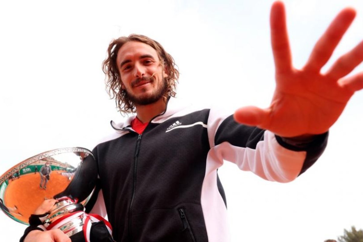 El griego Tsitsipas ganó su primer Masters en Montecarlo