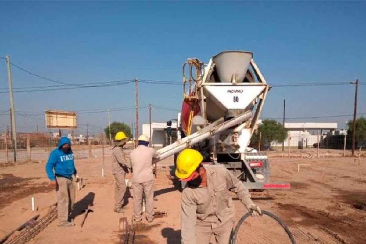 Continúa el programa de obras públicas