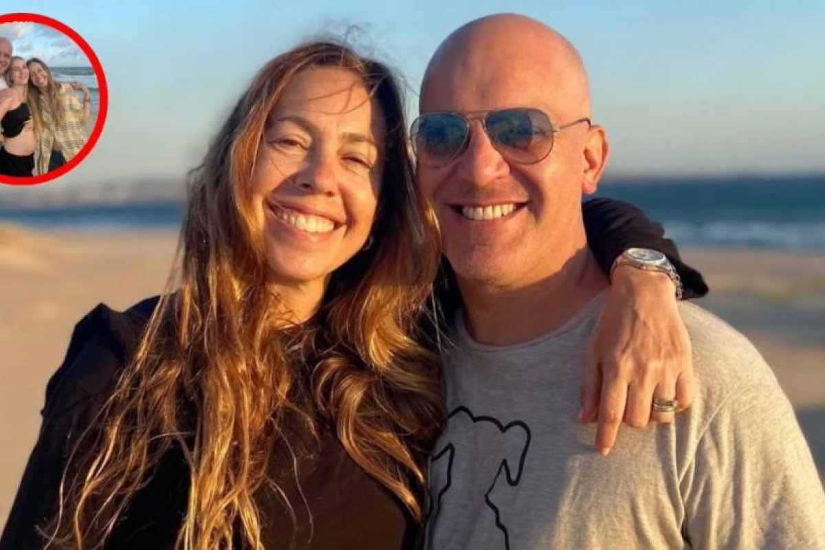 Santiago Giorgini y Juliana León celebran el embarazo de su hija