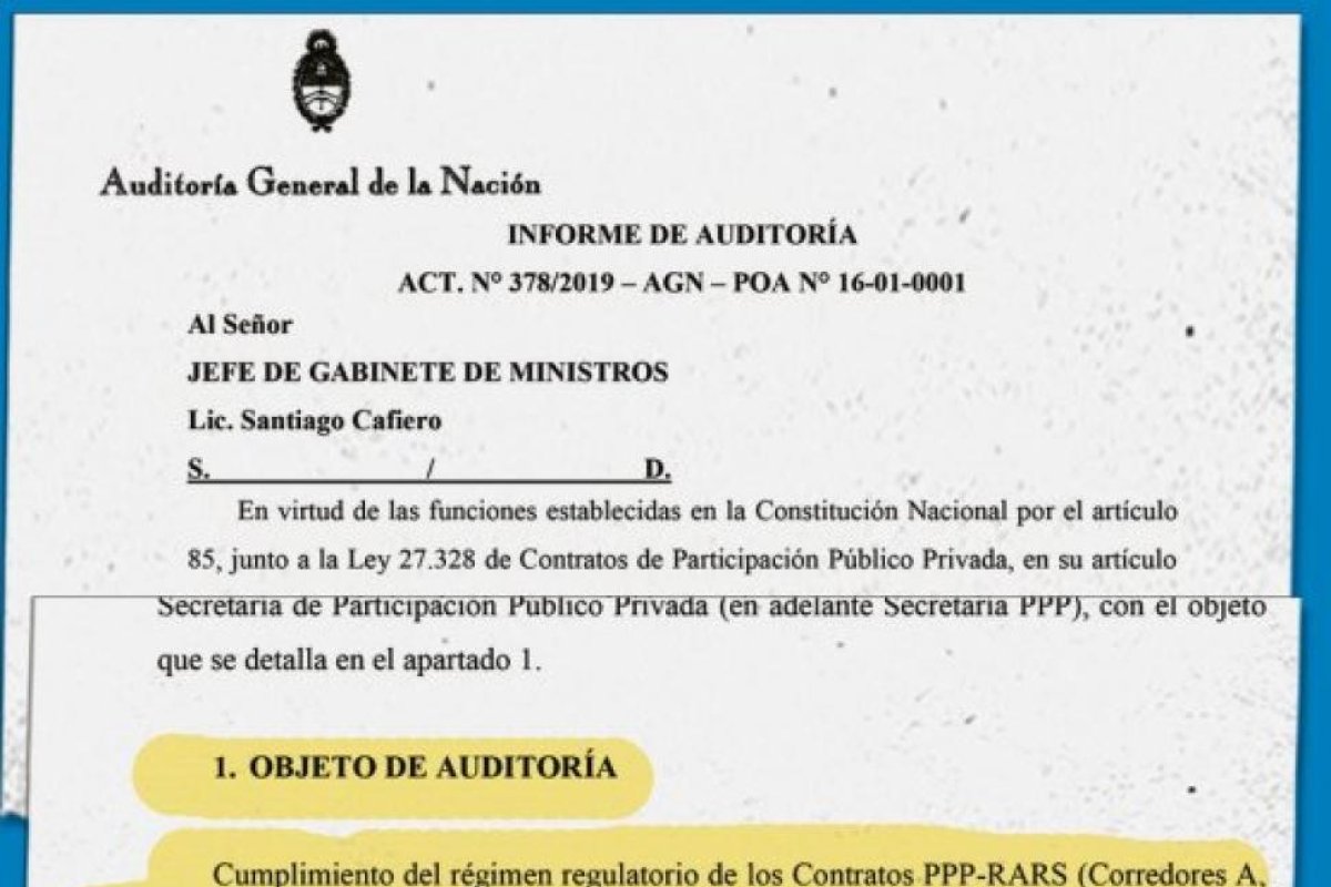 Lapidaria auditoría de AGN sobre las PPP: tres veces más costoso, irregularidades y falta de control
