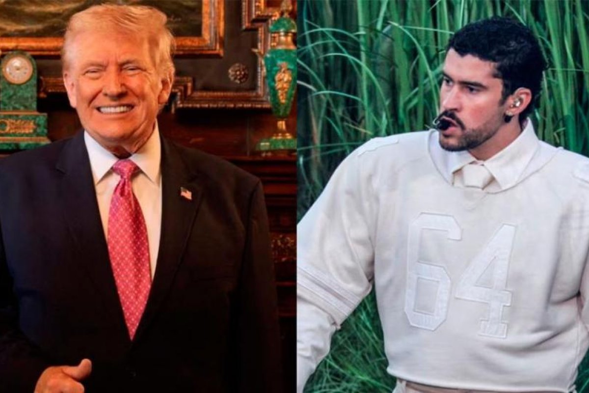 Donald Trump critica el espectáculo de Bad Bunny en el Super Bowl